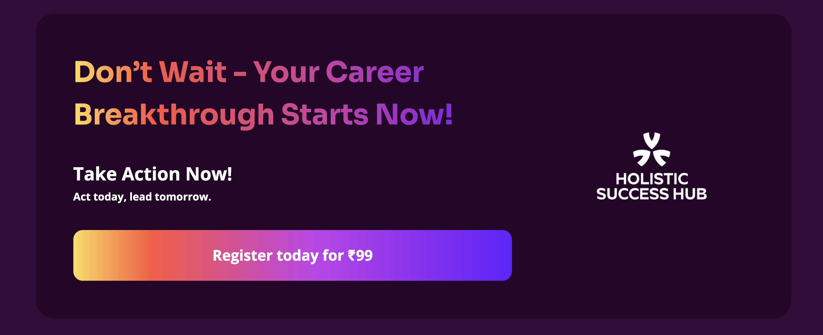 Success Magnet Masterclass: Your Shortcut to Getting Hired